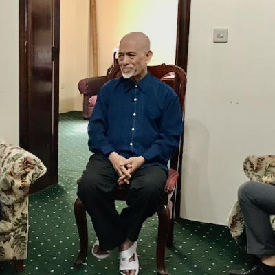 Mnlf Chairman Nur Misuari In Jeddah After Umrah 1 Of 8