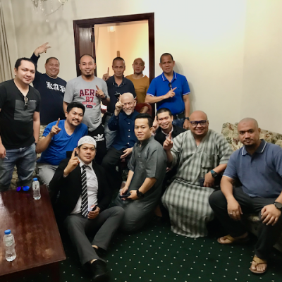 Mnlf Chairman Nur Misuari In Jeddah After Umrah 5 Of 8
